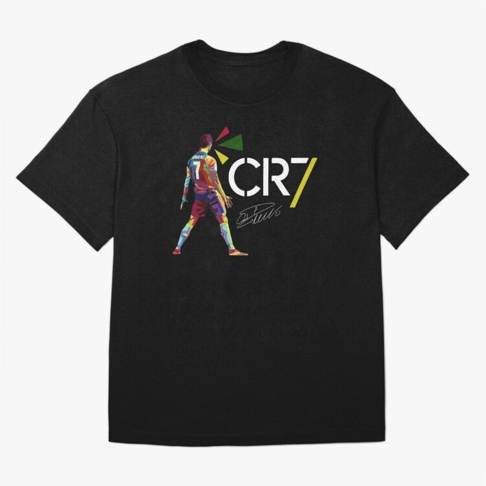 Cr7 Cristiano Ronaldo Signature Oversized T-Shirt Follow the Final Road of FIFA World Cup 2026 Group Stage for Fans of Messi and Cristiano Ronaldo and Portugal, Bringing Stadium Chants, National Pride, Trophy Dreams and Unforgettable Football