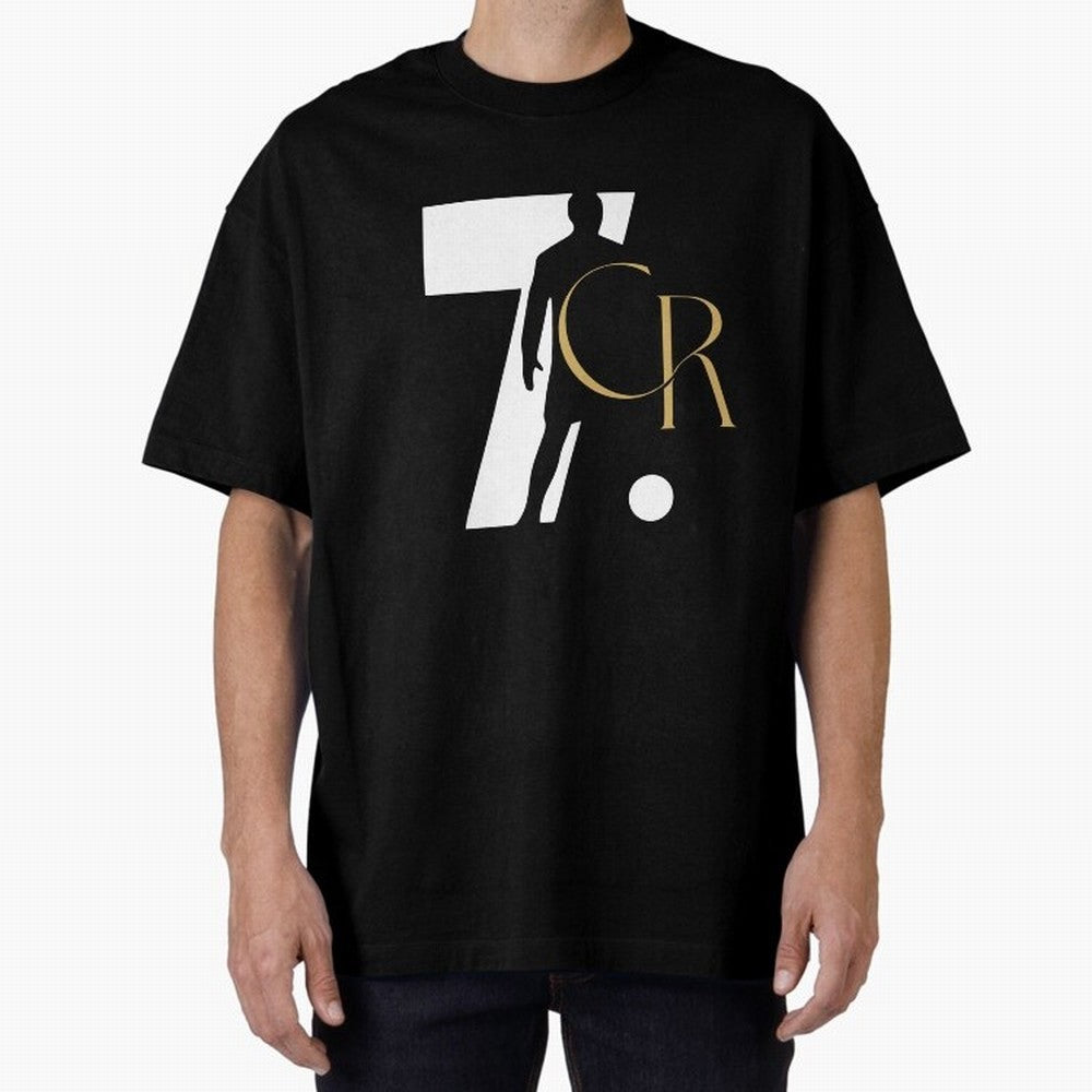 Cristiano Ronaldo Oversized T-Shirt Celebrate National Team Dreams in Match Day Hype around FIFA World Cup 2026 USA Canada Mexico, Haaland, Argentina and Brazil, Stadium Memories, Football Loyalty, International Chants and Championship Tradition;