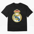 The Madrid CF Logo Oversized T-Shirt Support Iconic Players in FIFA World Cup 2026 Group Stage Connected to Messi, CR7 and Mbappe, Portugal Energy, Football Passion, Legendary Performances, Festival Vibes and Supporter Community; Made for Die Hard