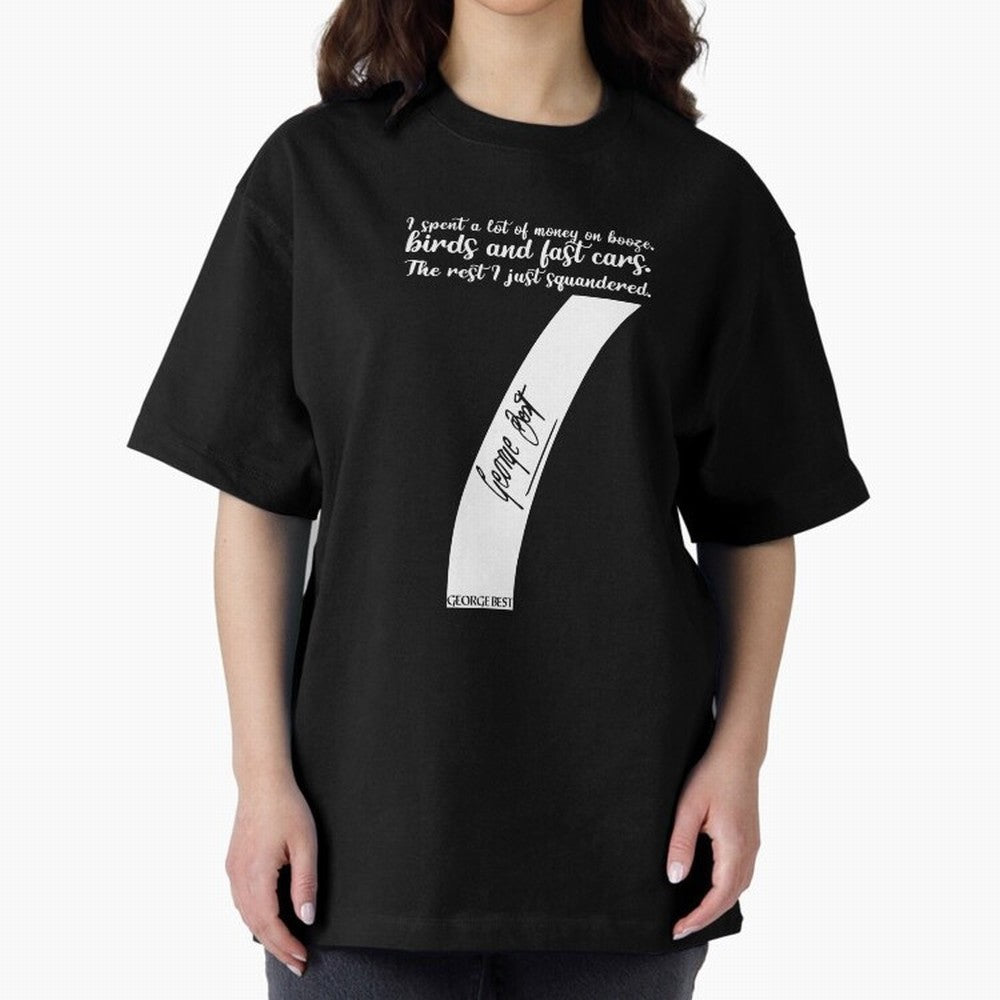 Legend of The Red George Best Number Seven Oversized T-Shirt Bring Retro Soccer Energy to FIFA World Cup 2026 Group Stage for Fans of Haaland and Netherlands, Bringing Champion Mindset, Group Stage Buzz, Knockout Tension and Passionate Fan Culture;