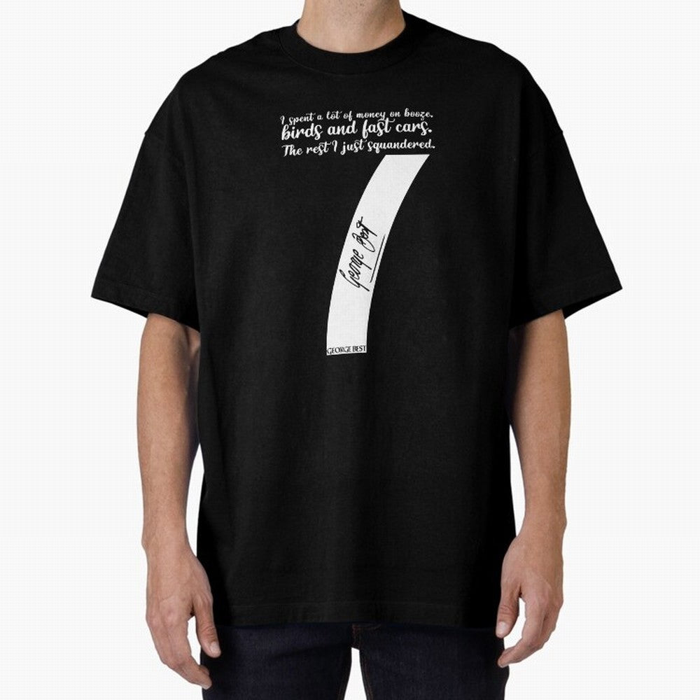 Legend of The Red George Best Number Seven Oversized T-Shirt Bring Retro Soccer Energy to FIFA World Cup 2026 Group Stage for Fans of Haaland and Netherlands, Bringing Champion Mindset, Group Stage Buzz, Knockout Tension and Passionate Fan Culture;