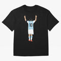 Lionel Messi, #m30 Oversized T-Shirt Honor Champions and Dreams in the FIFA World Cup 2026 USA Canada Mexico Journey through Neymar, Haaland and Cristiano Ronaldo Highlights, England, France and Netherlands Pride, Goal Celebration Energy, Supporter