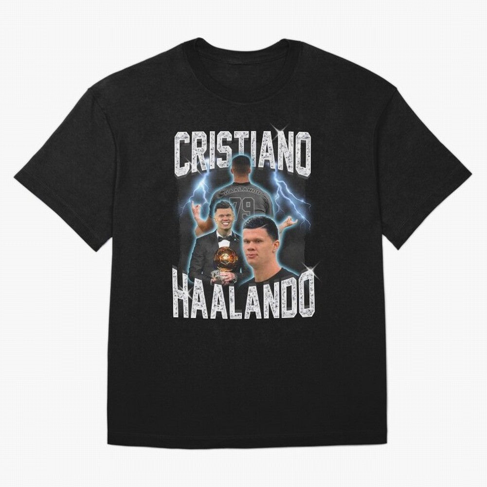 Cristiano Haalando Oversized T-Shirt Share FIFA World Cup 2026 Group Stage Inspired by Mbappe, England and Germany Energy, Supporter Pride, Iconic Celebrations, Legendary Names and Global Match Day Energy; Perfect for People Who Love Argentina,