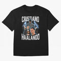 Cristiano Haalando Oversized T-Shirt Share FIFA World Cup 2026 Group Stage Inspired by Mbappe, England and Germany Energy, Supporter Pride, Iconic Celebrations, Legendary Names and Global Match Day Energy; Perfect for People Who Love Argentina,