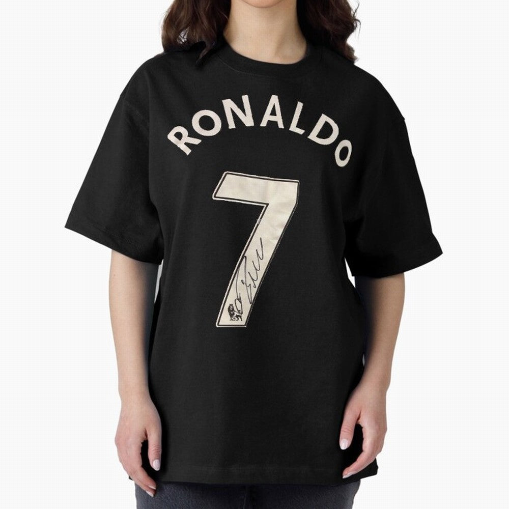 CR7 Uniform with signature Oversized T-Shirt Feel the FIFA World Cup 2026 Group Stage Journey through Mbappe Highlights, Portugal, Spain and Germany Pride, Stadium Chants, National Pride, Trophy Dreams and Unforgettable Football Memories; Perfect