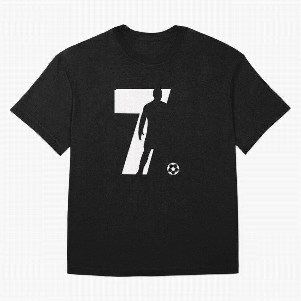 CR 7 Oversized T-Shirt Enjoy Match Day Hype around FIFA World Cup 2026 Group Stage, Messi, CR7 and Mbappe, Netherlands, Global Supporter Spirit, Legendary Goals, National Colors and Tournament Celebration; Perfect for Supporters Who Want Bold