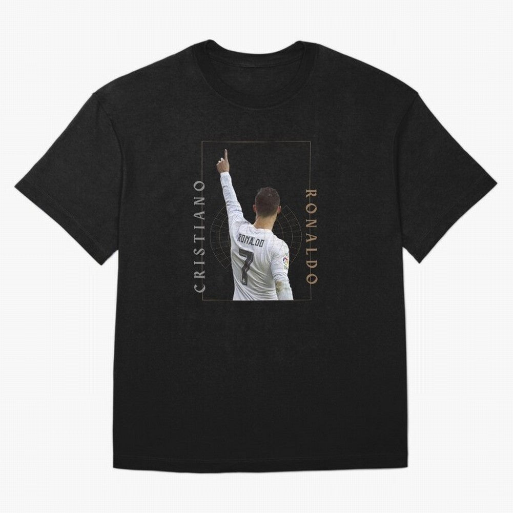 Cristiano Ronaldo CR7 Best Seller Oversized T-Shirt Remember Iconic Moments from FIFA World Cup 2026 Connected to Messi, Neymar and Mbappe, Brazil Energy, Global Supporter Spirit, Legendary Goals, National Colors and Tournament Celebration; Great