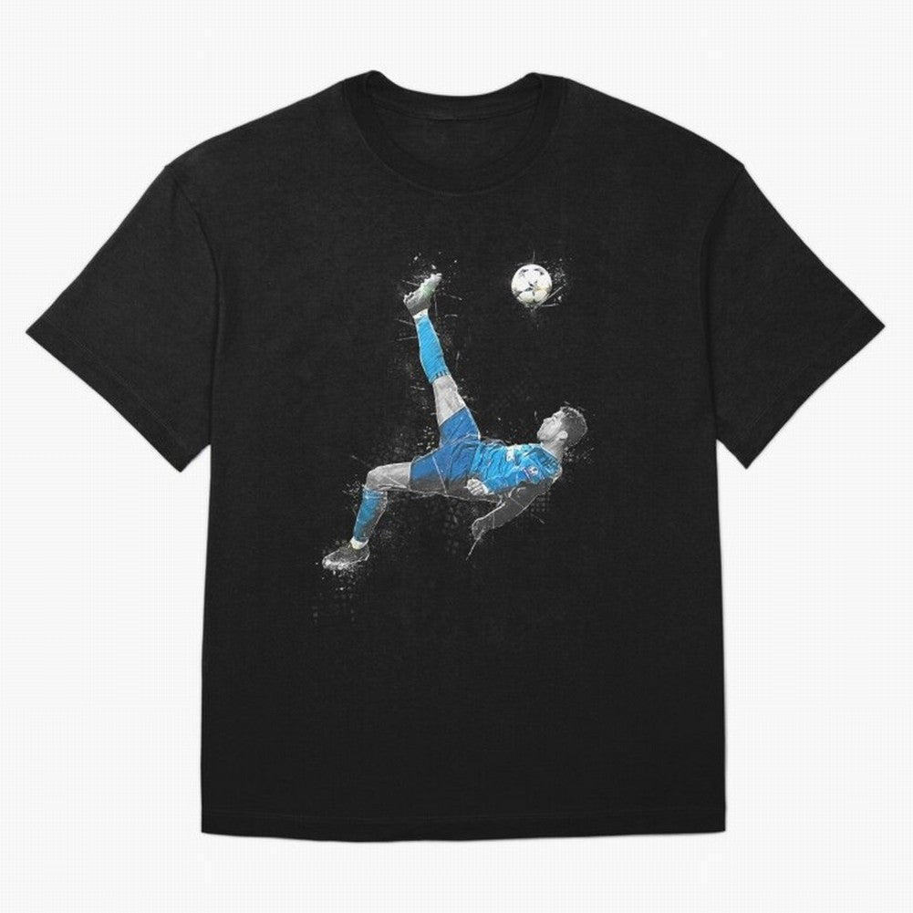 Cristiano Ronaldo Cristiano Ronaldo Oversized T-Shirt Enjoy Match Day Hype around FIFA World Cup 2026 USA Canada Mexico, Messi, CR7 and Mbappe, Brazil, Portugal and Argentina, Classic Soccer Heritage, Championship Pressure, Fan Loyalty and