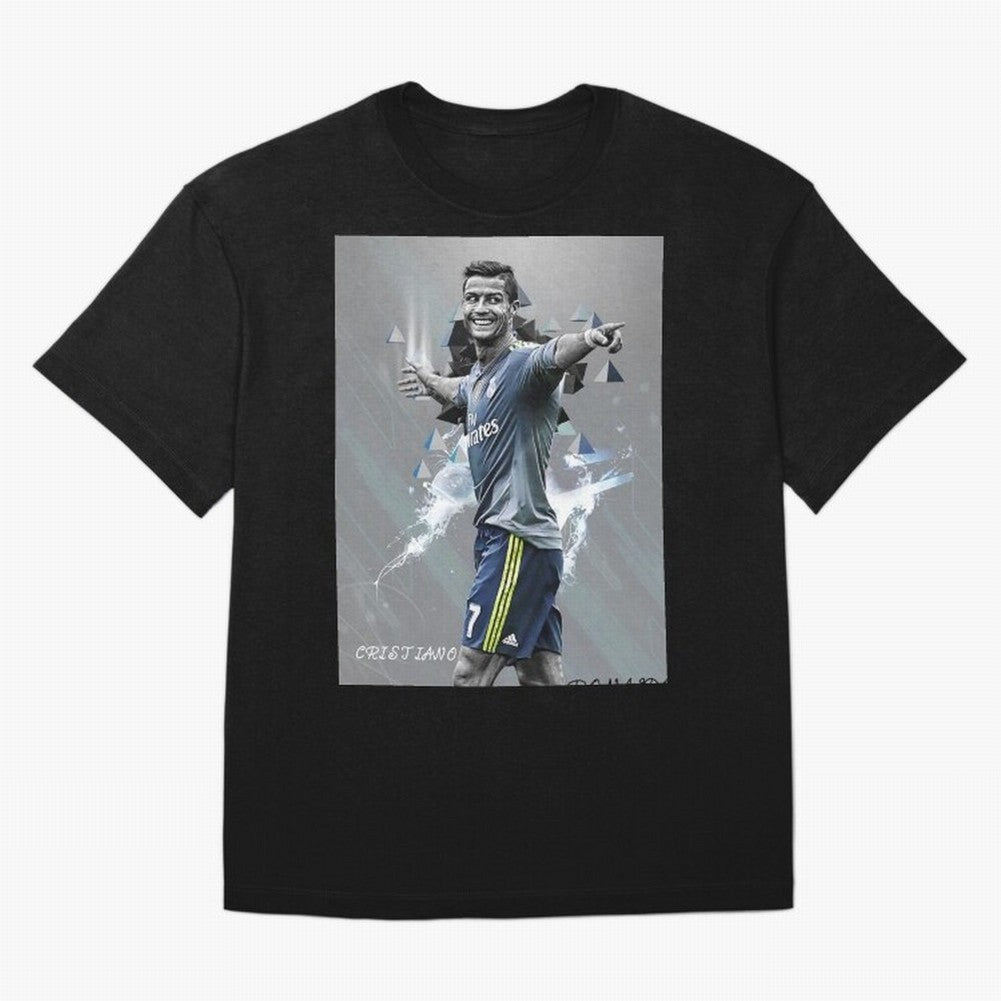 cristiano ronaldo Oversized T-Shirt Relive Global Football Passion for FIFA World Cup 2026, Capturing Cristiano Ronaldo, Spain and Netherlands, Retro Football Energy, Iconic Rivalries, Trophy Chase Drama and Stadium Atmosphere; Built for Supporters