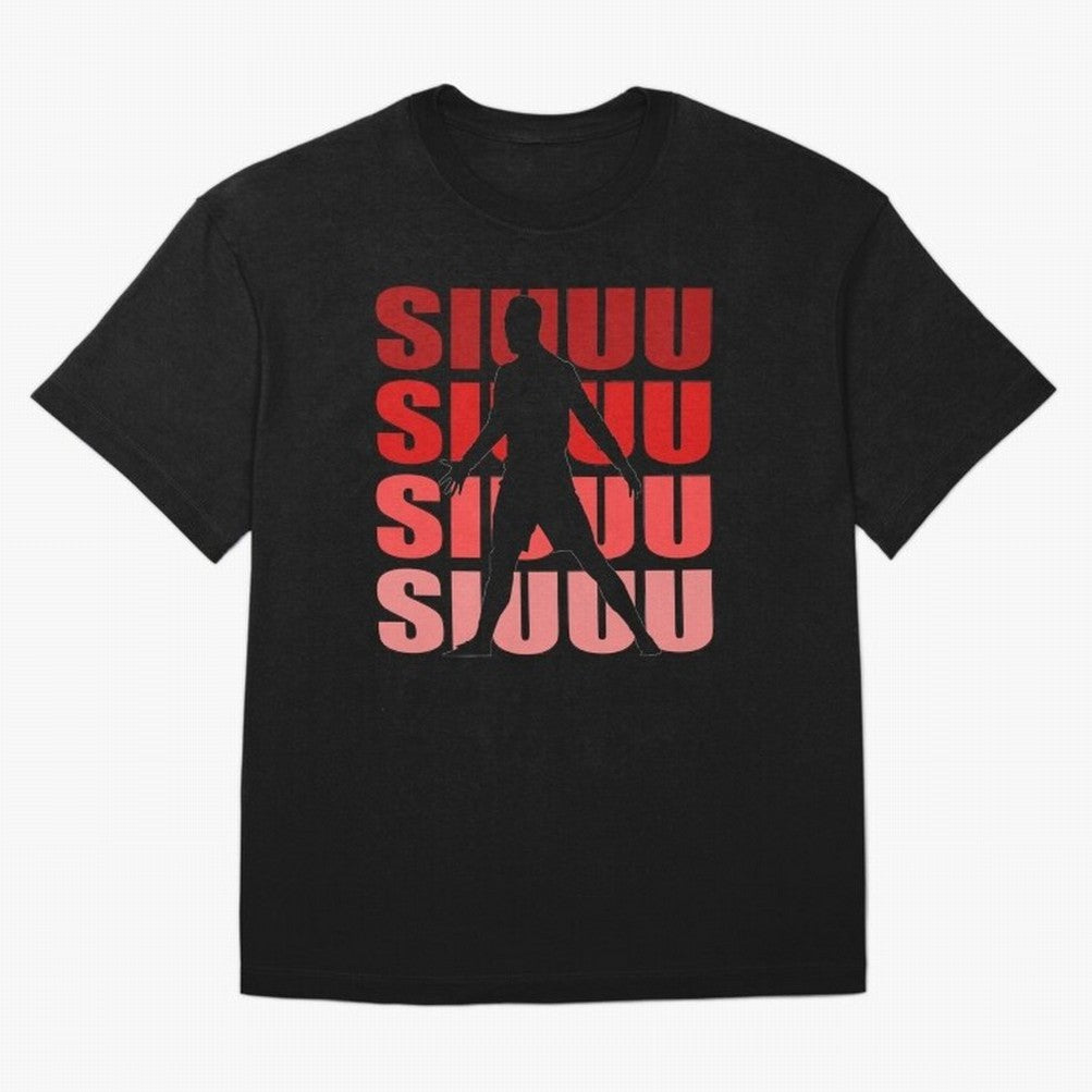 cristiano ronaldo siuuu Oversized T-Shirt Bring World Football Passion into Match Day Hype around FIFA World Cup 2026 Group Stage, Mbappe and Neymar, Spain, Fan Favorite Moments, National Team Passion, Big Match Drama and Soccer History; Great for