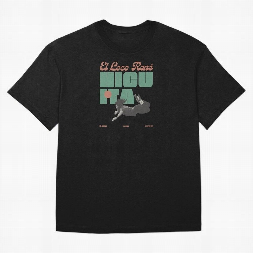Rene Higuita Minimalist Oversized T-Shirt Enjoy the Biggest Football Party of FIFA World Cup 2026 USA Canada Mexico for Fans of Haaland and Mbappe and Brazil, Bringing Fan Favorite Moments, National Team Passion, Big Match Drama and Soccer History;