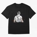 Cristiano ronaldo back Oversized T-Shirt Bring Retro Soccer Energy to the FIFA World Cup 2026 USA Canada Mexico Journey through CR7 and Messi Highlights, England, France and Netherlands Pride, Global Supporter Spirit, Legendary Goals, National