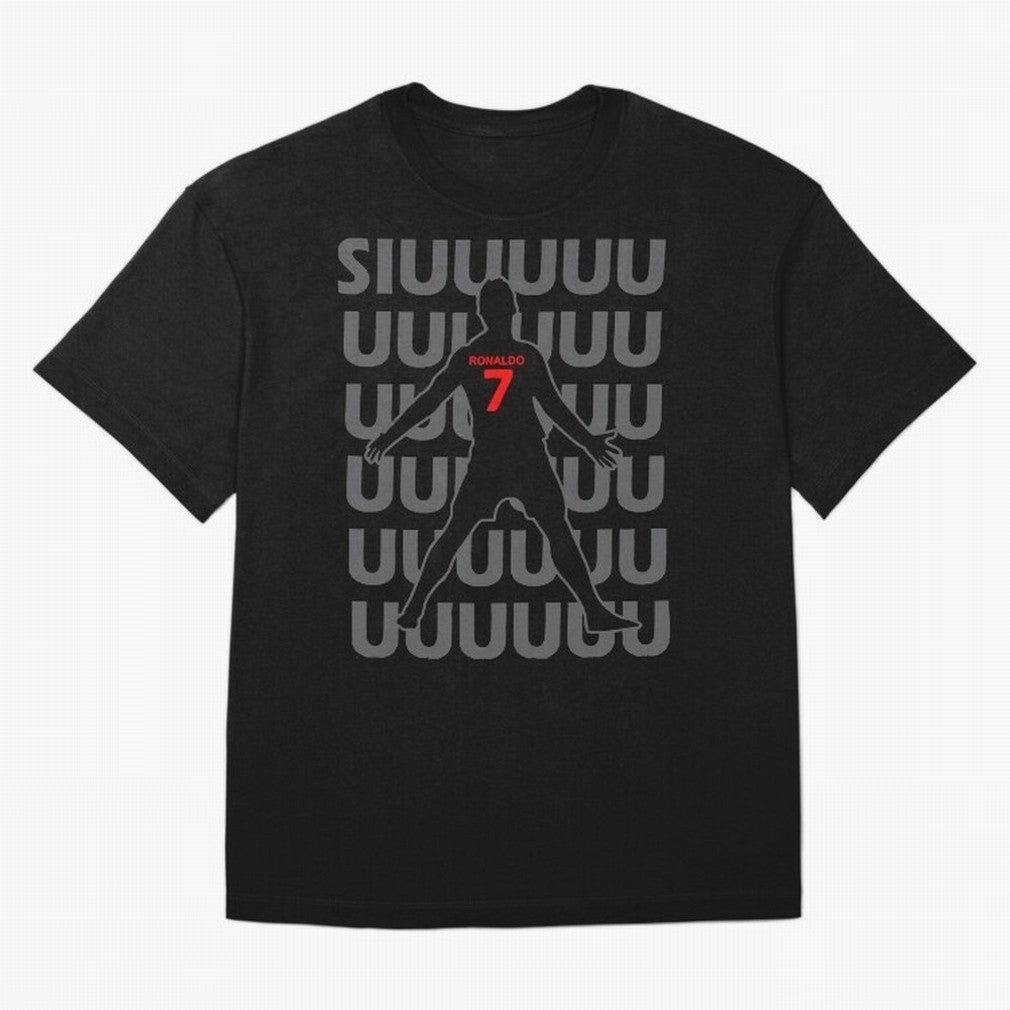 Siuuuuuu Cristiano Ronaldo Kids T-Shirt Oversized T-Shirt Honor the FIFA World Cup 2026 Journey through Cristiano Ronaldo, Haaland and CR7 Highlights, Argentina, France and Brazil Pride, Champion Mindset, Group Stage Buzz, Knockout Tension and