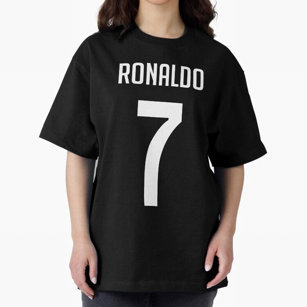 Ronaldo Oversized T-Shirt Bring Bold Fan Energy to Global Football Passion for FIFA World Cup 2026 USA Canada Mexico, Made for Haaland, England, Football Passion, Legendary Performances, Festival Vibes and Supporter Community; Created for Match Day