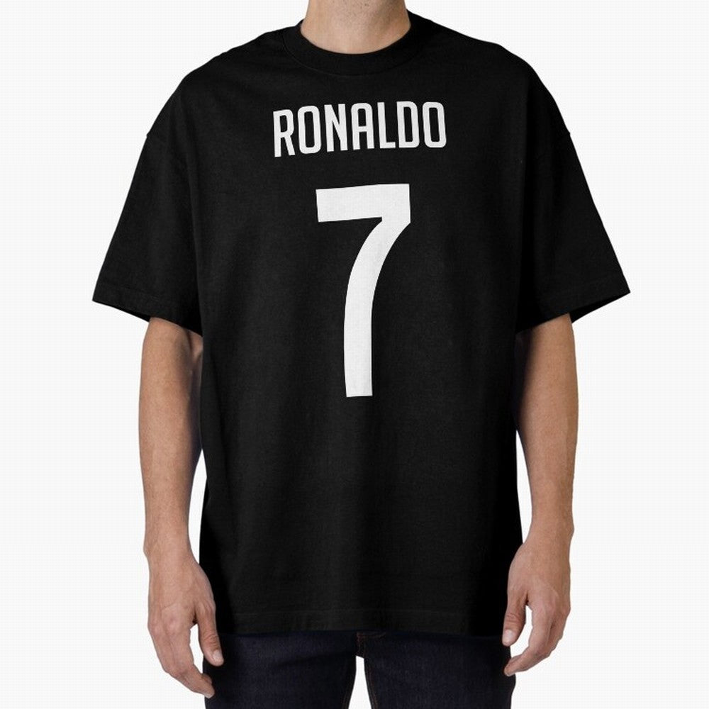 Ronaldo Oversized T-Shirt Bring Bold Fan Energy to Global Football Passion for FIFA World Cup 2026 USA Canada Mexico, Made for Haaland, England, Football Passion, Legendary Performances, Festival Vibes and Supporter Community; Created for Match Day