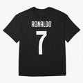 Ronaldo Oversized T-Shirt Bring Bold Fan Energy to Global Football Passion for FIFA World Cup 2026 USA Canada Mexico, Made for Haaland, England, Football Passion, Legendary Performances, Festival Vibes and Supporter Community; Created for Match Day
