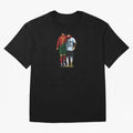 Messi Ronaldo Chit Chat Illustration Oversized T-Shirt Mark Global Football Passion for FIFA World Cup 2026 USA Canada Mexico, Inspired by Messi, Neymar and Mbappe, Germany, Stadium Chants, National Pride, Trophy Dreams and Unforgettable Football
