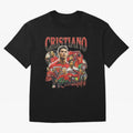 Retro Cristiano Ronaldo Oversized T-Shirt Feel the Trophy Chase of the FIFA World Cup 2026 USA Canada Mexico Journey through CR7 Highlights, Germany Pride, Game Day Rituals, Football Legends, Country Pride and the Road to the Final; Perfect for