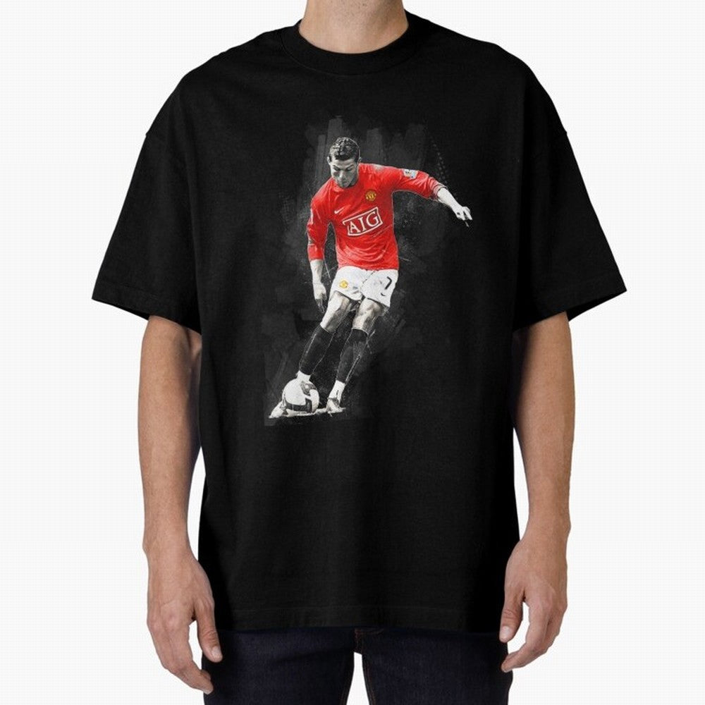 Cristiano Ronaldo Cristiano Ronaldo Oversized T-Shirt Celebrate Global Passion for Match Day Hype around FIFA World Cup 2026 USA Canada Mexico, Messi and Cristiano Ronaldo, Brazil, Stadium Memories, Football Loyalty, International Chants and