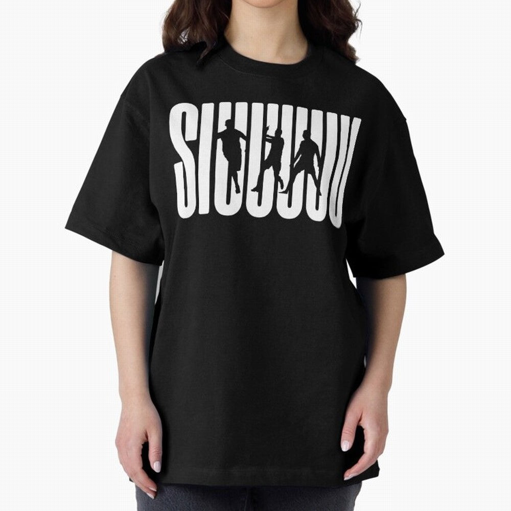 Siuuu Cristiano ronaldo CR7 funny Oversized T-Shirt Celebrate the Road through Match Day Hype around FIFA World Cup 2026, CR7, Spain and Netherlands, Stadium Chants, National Pride, Trophy Dreams and Unforgettable Football Memories; Perfect for