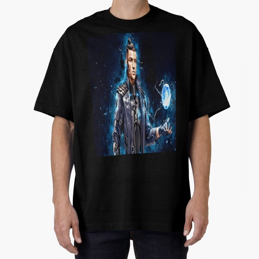 cristiano ronaldo Oversized T-Shirt Carry the Dream of Match Day Hype around FIFA World Cup 2026 USA Canada Mexico, Haaland, Spain and Netherlands, Vintage Soccer Flavor, Modern Football Stars, National Flags and Final Night Emotion; Great for