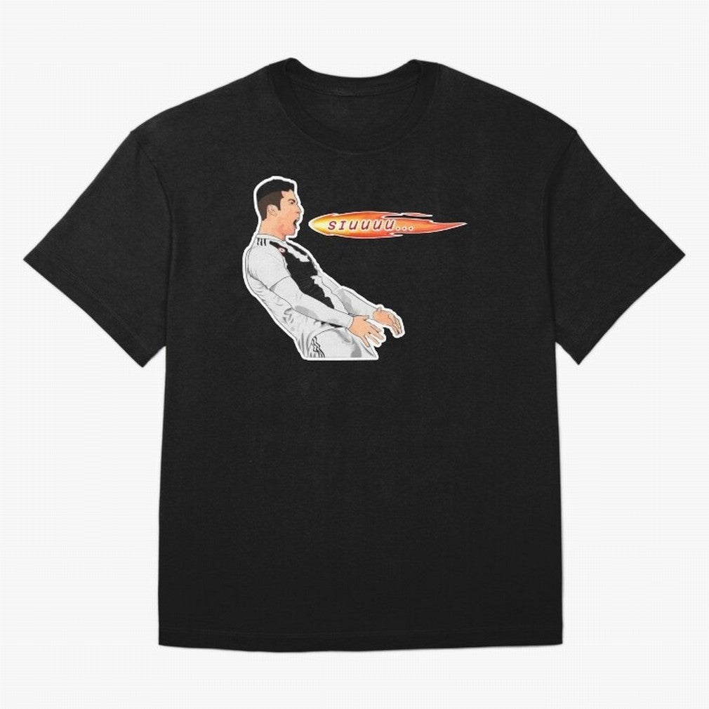 Siuuu Cristiano ronaldo funny Oversized T-Shirt Keep the Match Day Mood of the FIFA World Cup 2026 Journey through Haaland and Mbappe Highlights, England and Germany Pride, Fan Favorite Moments, National Team Passion, Big Match Drama and Soccer