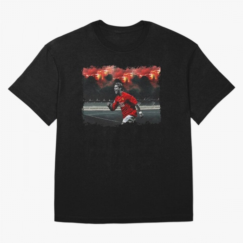 Cristiano Ronaldo Manchester 8K Oversized T-Shirt Make Every Kick Count in the FIFA World Cup 2026 USA Canada Mexico Journey through Messi Highlights, England, France and Netherlands Pride, Global Supporter Spirit, Legendary Goals, National Colors