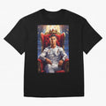 King Cristiano Ronaldo Oversized T-Shirt Celebrate the Biggest Stage of the FIFA World Cup 2026 Journey through Haaland and Mbappe Highlights, Portugal Pride, Goal Celebration Energy, Supporter Heritage, Football Icons and Worldwide Tournament Joy;