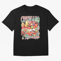 Cristiano Ronaldo Graphic Shirt Oversized T-Shirt Celebrate Fan Culture around FIFA World Cup 2026 Group Stage Connected to Mbappe, France and Portugal Energy, Global Supporter Spirit, Legendary Goals, National Colors and Tournament Celebration;