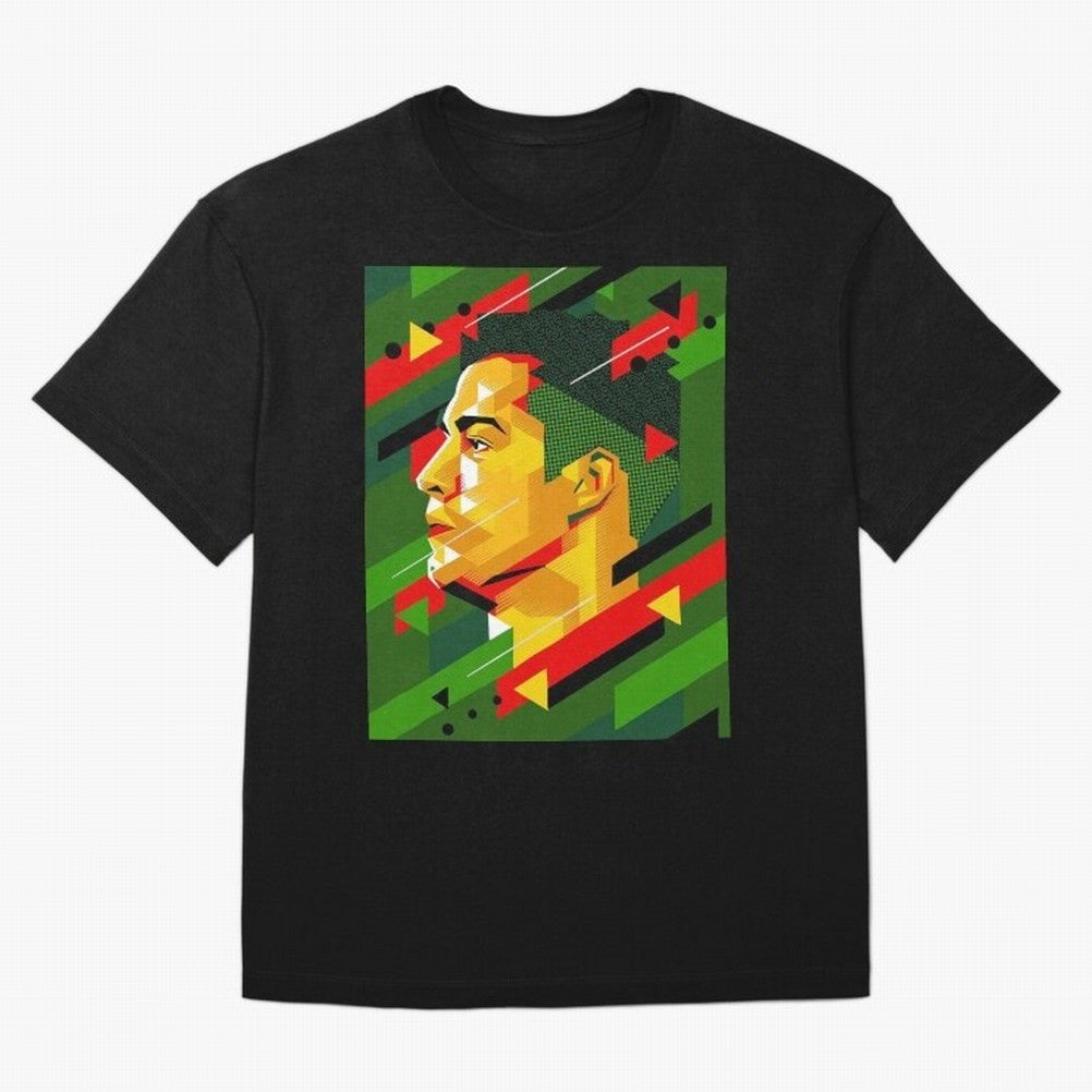 Cristiano Ronaldo Oversized T-Shirt Relive Legendary Nights from Global Football Passion for FIFA World Cup 2026 USA Canada Mexico, Connected to CR7, England, France and Netherlands, Global Supporter Spirit, Legendary Goals, National Colors and