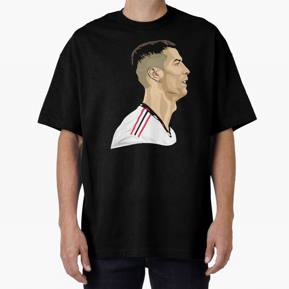 C Ronaldo - Iconic Oversized T-Shirt Back Your Heroes with Global Football Passion for FIFA World Cup 2026 USA Canada Mexico, Built around Mbappe and Neymar, Argentina, France and Brazil, Classic Soccer Heritage, Championship Pressure, Fan Loyalty