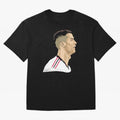 C Ronaldo - Iconic Oversized T-Shirt Back Your Heroes with Global Football Passion for FIFA World Cup 2026 USA Canada Mexico, Built around Mbappe and Neymar, Argentina, France and Brazil, Classic Soccer Heritage, Championship Pressure, Fan Loyalty