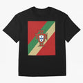 Portugal | 2026 World Cup Fan Apparel Oversized T-Shirt Relive FIFA World Cup 2026 for Fans of Haaland and France, Bringing Retro Football Energy, Iconic Rivalries, Trophy Chase Drama and Stadium Atmosphere; Great for Supporters Who Love Legendary