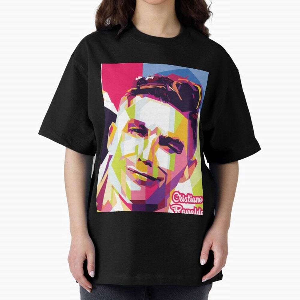 Cristiano Ronaldo Cristiano Ronaldo Oversized T-Shirt Celebrate Soccer Greatness during FIFA World Cup 2026 Spirit, Made for Germany, Cristiano Ronaldo, Supporter Pride, Iconic Celebrations, Legendary Names and Global Match Day Energy; Great for