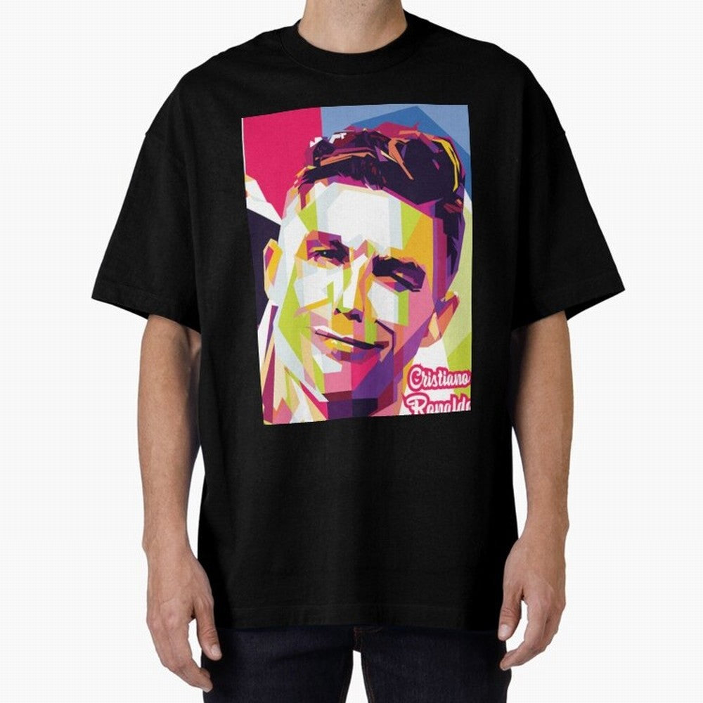 Cristiano Ronaldo Cristiano Ronaldo Oversized T-Shirt Celebrate Soccer Greatness during FIFA World Cup 2026 Spirit, Made for Germany, Cristiano Ronaldo, Supporter Pride, Iconic Celebrations, Legendary Names and Global Match Day Energy; Great for