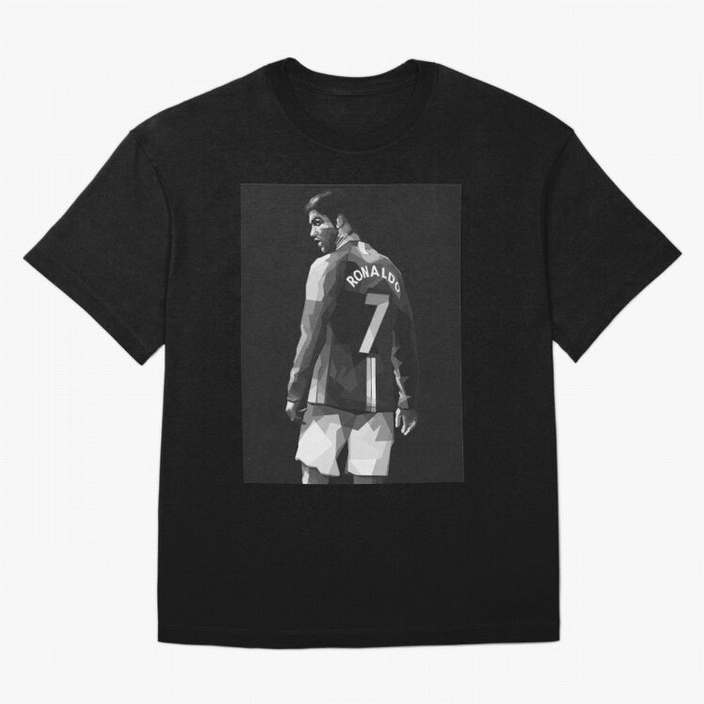 Cristiano Ronaldo Cristiano Ronaldo Oversized T-Shirt Turn Up for Global Football Passion for FIFA World Cup 2026 USA Canada Mexico, Capturing Messi, Neymar and Mbappe, Argentina, Classic Soccer Heritage, Championship Pressure, Fan Loyalty and