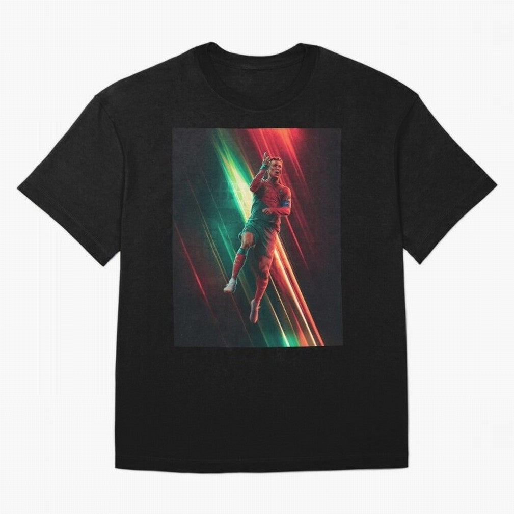 Cristiano Ronaldo Oversized T-Shirt Celebrate the Stars of FIFA World Cup 2026 USA Canada Mexico Made for Haaland and Mbappe, Netherlands Energy, Supporter Pride, Iconic Celebrations, Legendary Names and Global Match Day Energy; Ideal for