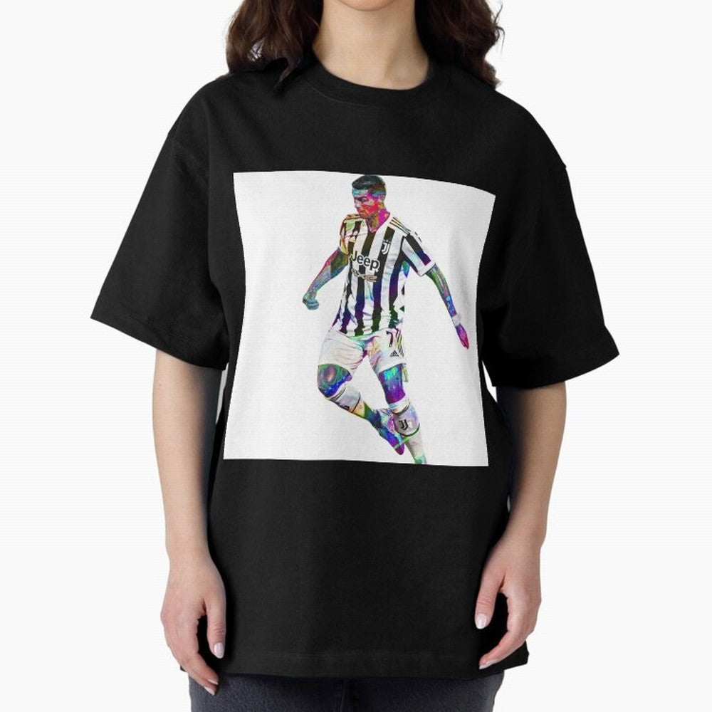 Cristiano Ronaldo art design. Cristiano Ronaldo sketch art Oversized T-Shirt Enjoy the Biggest Football Party of FIFA World Cup 2026 Group Stage Filled with Messi, Neymar and Mbappe, Netherlands Energy, Goal Celebration Energy, Supporter Heritage,