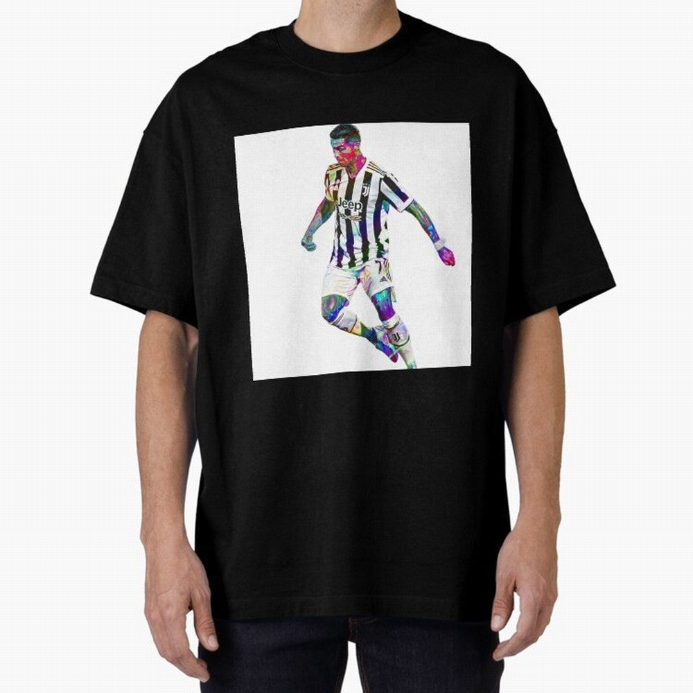 Cristiano Ronaldo art design. Cristiano Ronaldo sketch art Oversized T-Shirt Enjoy the Biggest Football Party of FIFA World Cup 2026 Group Stage Filled with Messi, Neymar and Mbappe, Netherlands Energy, Goal Celebration Energy, Supporter Heritage,