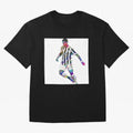 Cristiano Ronaldo art design. Cristiano Ronaldo sketch art Oversized T-Shirt Enjoy the Biggest Football Party of FIFA World Cup 2026 Group Stage Filled with Messi, Neymar and Mbappe, Netherlands Energy, Goal Celebration Energy, Supporter Heritage,