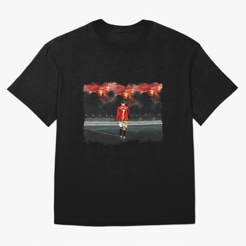 Cristiano Ronaldo 8K Oversized T-Shirt Stand Out with Spirit from FIFA World Cup 2026 USA Canada Mexico Capturing Neymar, France Energy, Football Passion, Legendary Performances, Festival Vibes and Supporter Community; Ideal for Passionate Fans Who