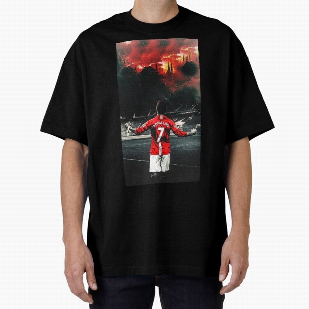 cristiano ronaldo manchester Oversized T-Shirt Represent Fans Who Live for Match Day Hype around FIFA World Cup 2026 Group Stage, Cristiano Ronaldo, England, France and Netherlands, Tournament Hype, Historic Matchups, Family Viewing Parties and