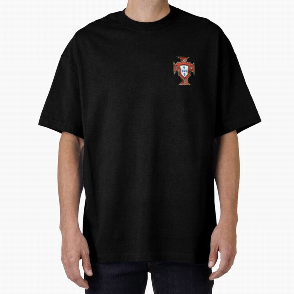 Portugal National Team - Oversized T-Shirt Relive FIFA World Cup 2026 Group Stage Spirit, with France, Haaland, Match Day Excitement, Supporter Culture, Golden Goals and Global Football Passion; Ideal for Football Dads, Football Moms, Friends,