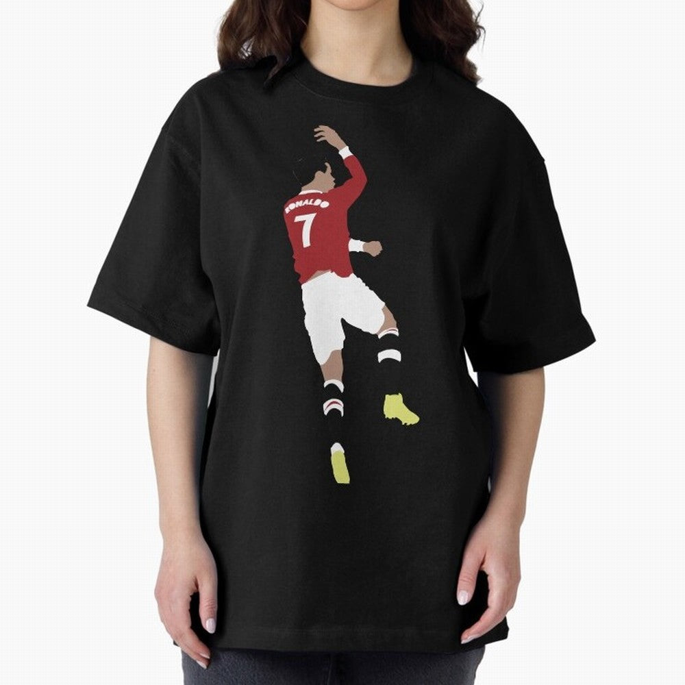 Cristiano Ronaldo Suuii - Design Oversized T-Shirt Carry the Colors and Pride of FIFA World Cup 2026 USA Canada Mexico for Fans of Mbappe and England and Germany, Bringing Football Passion, Legendary Performances, Festival Vibes and Supporter