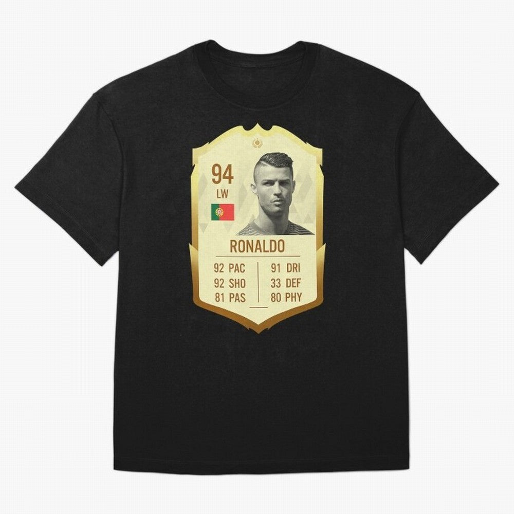 Cristiano Ronaldo Ultimate Card Oversized T-Shirt Bring FIFA World Cup 2026 Built around Neymar, Haaland and Cristiano Ronaldo, Portugal Energy, Supporter Pride, Iconic Celebrations, Legendary Names and Global Match Day Energy; Perfect for