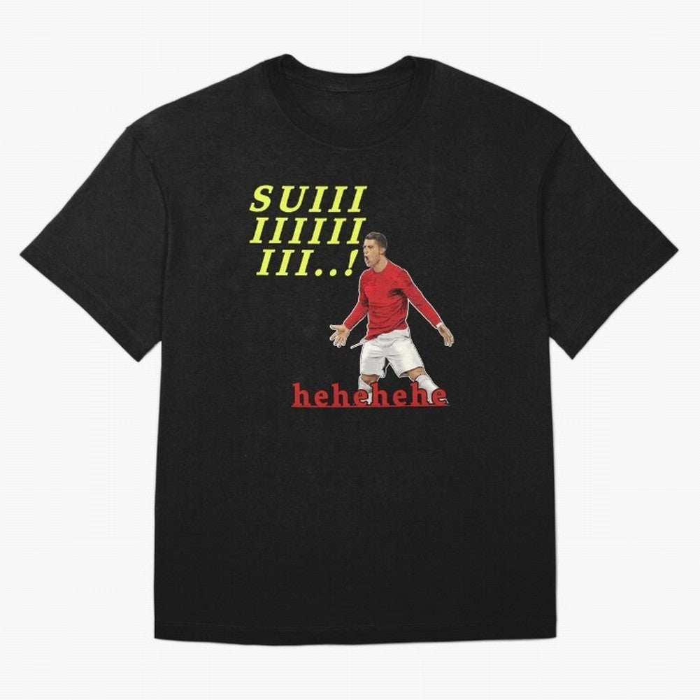 Hehehe suiii !! Cristiano ronaldo goal Oversized T-Shirt Stand Proud for the FIFA World Cup 2026 USA Canada Mexico Journey through Haaland Highlights, France and Portugal Pride, Football Passion, Legendary Performances, Festival Vibes and Supporter