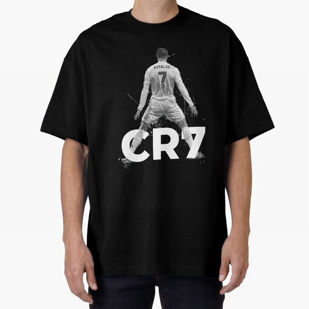 Cristiano Ronaldo Oversized T-Shirt Show Love for Legendary Goals in FIFA World Cup 2026 Highlighting Neymar, England Energy, Football Festival Excitement, Trophy Ambitions, Country Rivalries and Star Player Buzz; Made for Collectors Who Enjoy
