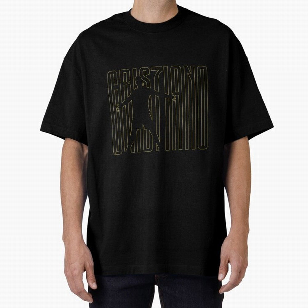 Maglia Cristiano Ronaldo Oversized T-Shirt Show Championship Spirit for Global Football Passion for FIFA World Cup 2026 Group Stage, Inspired by CR7, Spain, Supporter Pride, Iconic Celebrations, Legendary Names and Global Match Day Energy; Ideal