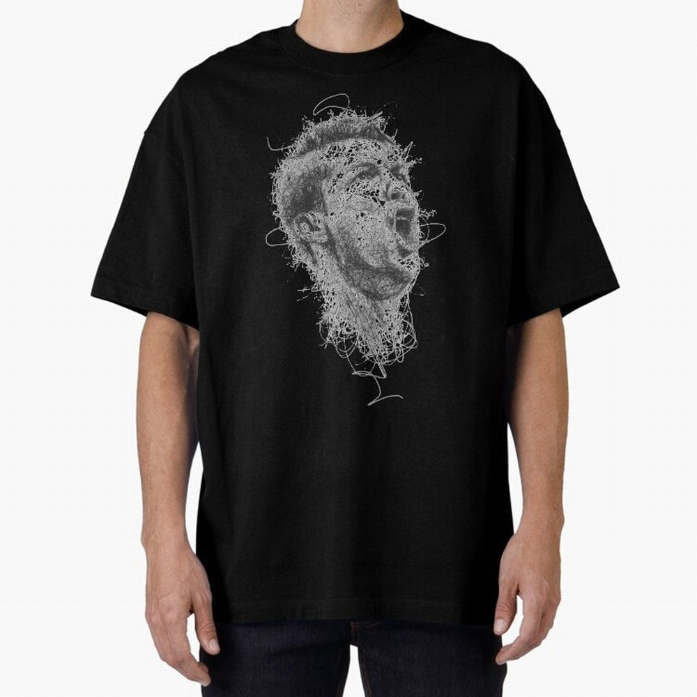 Painting Ronaldo Art Oversized T-Shirt Share FIFA World Cup 2026 Group Stage with CR7 and Messi, Portugal, Spain and Germany Energy, Soccer Culture, Superstar Moments, National Team Dreams and Competitive Fire; Made for Die Hard Supporters, Soccer