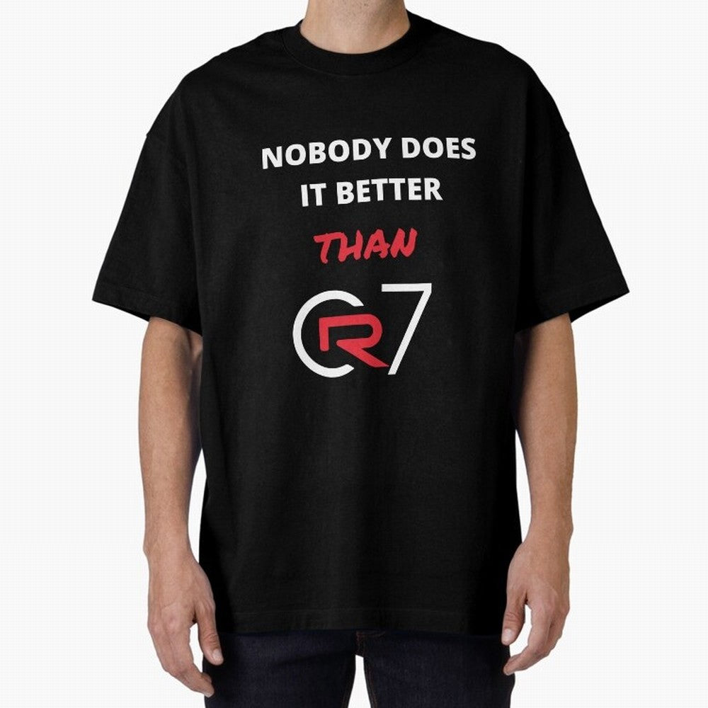 Cristiano Ronaldo T-shirt Oversized T-Shirt Live for the Drama of FIFA World Cup 2026 Centered on Haaland, Brazil, Portugal and Argentina Energy, Vintage Soccer Flavor, Modern Football Stars, National Flags and Final Night Emotion; Ideal for